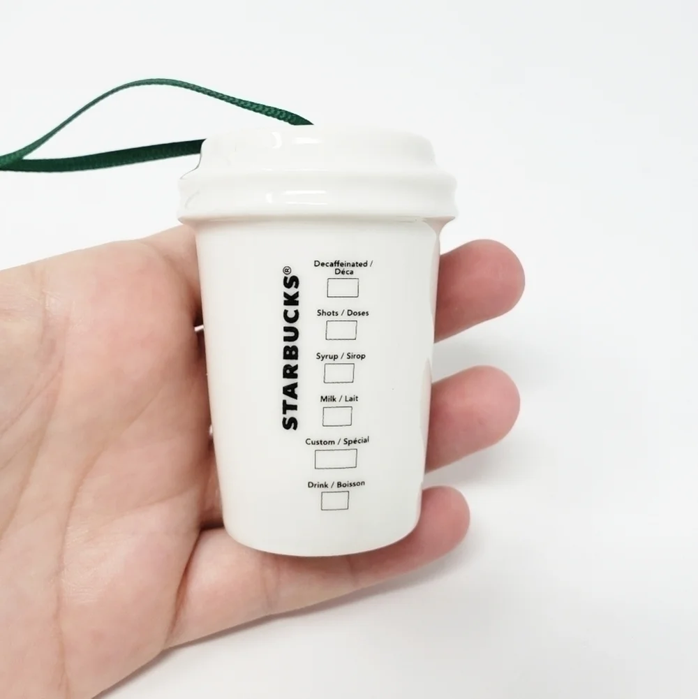 STARBUCKS collectible 2016 coffee cup ornament